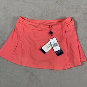 Cabana Life Swim Skirt Womens XS Coral Essentials Classic UPF 50+ UV Protection